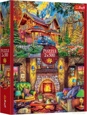 TREFL 2x500 el. Wycieczka w góry 37534 [PUZZLE]