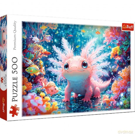 TREFL 500 el. Aksolotl 37536 [PUZZLE]