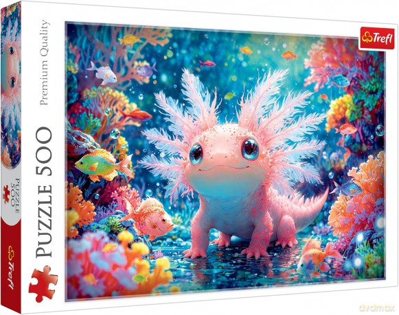 TREFL 500 el. Aksolotl 37536 [PUZZLE]