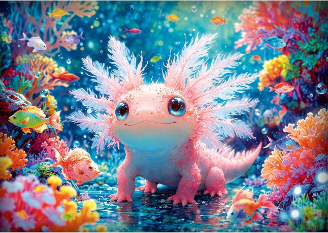 TREFL 500 el. Aksolotl 37536 [PUZZLE]