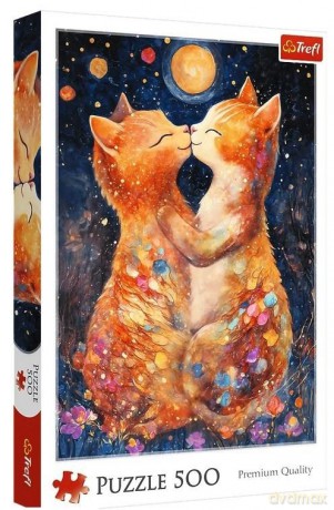 TREFL 500 el. Pocałunek w świetle księżyca 37546 [PUZZLE]