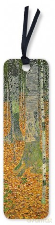 Zakładka do książki Brzozowy las Gustav Klimt FT BKMK66
