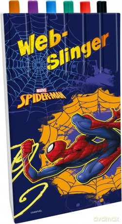 Zestaw 6 długopisów Spiderman SP50058