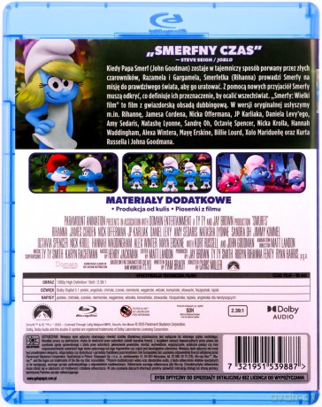 Smerfy: Wielki film [Blu-Ray]
