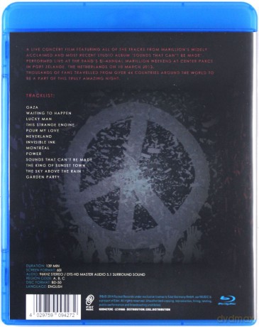 Marillion: A Sunday Night Above The Rain [Blu-Ray]