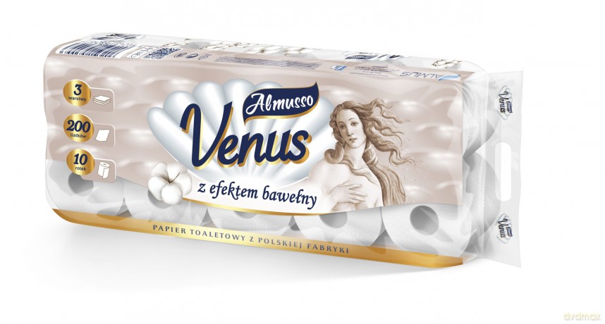 ALMUSSO Papier toal. A`10 3-warst VENUS PERŁA/6/