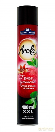 AROLA ODŚWIEŻACZ AEROZOL 400ml GRANAT