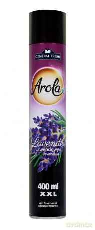 AROLA ODŚWIEŻACZ AEROZOL 400ml LAWENDA