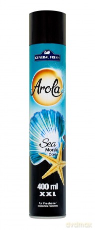 AROLA ODŚWIEŻACZ AEROZOL 400ml MORSKI