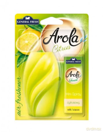 Arola Odświeżacz Mini Spray Cytryna
