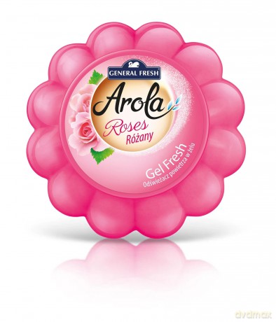 Arola Odświeżacz W Żelu 150g Różany