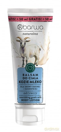 BARWA NAT.Balsam do ciała kozie mleko