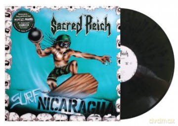 Sacred Reich: Surf Nicaragua Green Black [WINYL]