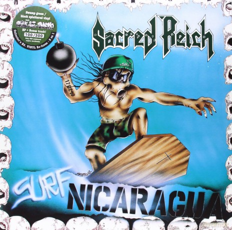 Sacred Reich: Surf Nicaragua Green Black [WINYL]