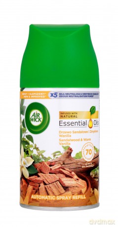 Benc Air Wick Zapas 250Ml Wanilia