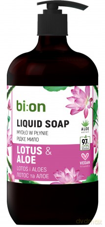 BIO NATURELL Kremowe mydło w płynie z pompką Lotos i Aloes 946 ml