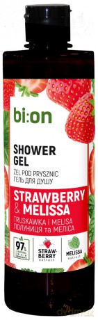 BIO NATURELL Kremowy żel pod prysznic Truskawka i Melisa 473 ml