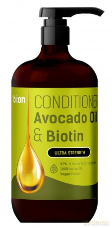BIO NATURELL Odżywka do włosów z olejem z awokado i biotyną 946 ml