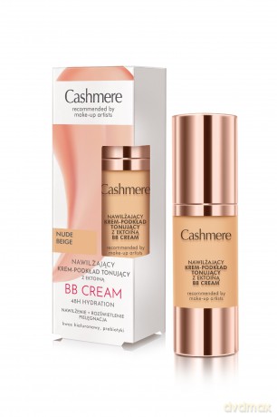 CASHMERE BB Nawilżający krem-podkład tonujący z ektoiną Nude Beige 30 ml