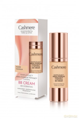 CASHMERE BB Nawilżający krem-podkład tonujący z ektoiną Nude Vanilla 30 ml