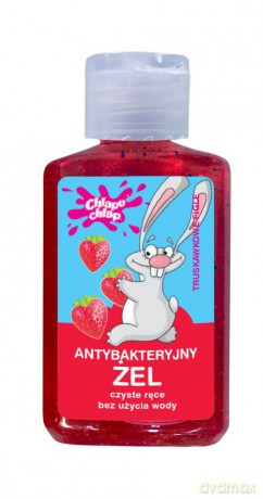 CHLAPU CHLAP Żel antybakteryjny do rąk - Truskawkowe Figle 60 ml