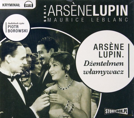 Arsene Lupin. Dżentelmen włamywacz - Maurice Leblanc  [AUDIOBOOK] [CD-MP3] 