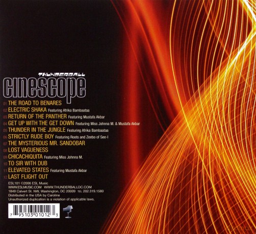 Thunderball: Cinemascope (digipack) [CD]