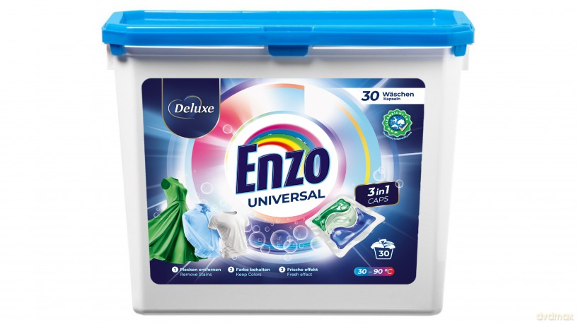 DELUXE ENZO Kapsułki do prania 30szt UNIVERSAL