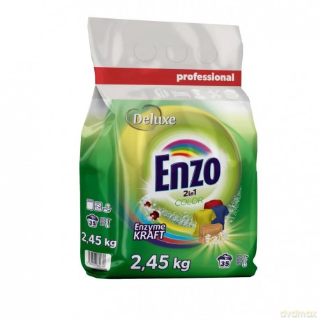 DELUXE ENZO Proszek do prania 2,45kg folia KOLOR
