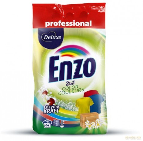 DELUXE ENZO Proszek do prania 4,5kg folia KOLOR