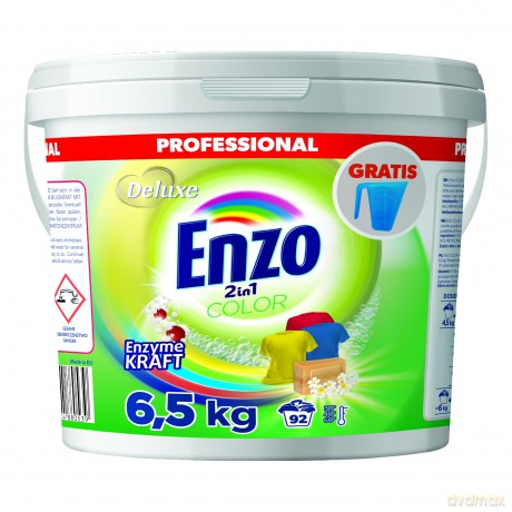 DELUXE ENZO Proszek do prania 6,5kg wiaderko KOLOR