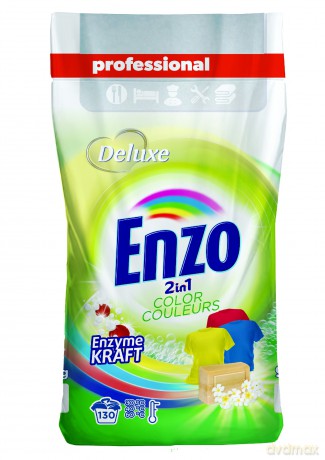 DELUXE ENZO Proszek do prania 9,1kg folia KOLOR