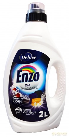 DELUXE ENZO Żel do prania 2L BLACK