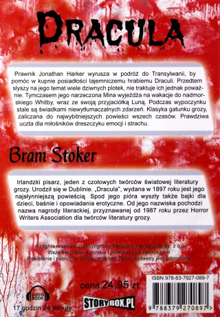 Dracula - Bram Stoker [AUDIOBOOK] [CD-MP3] 