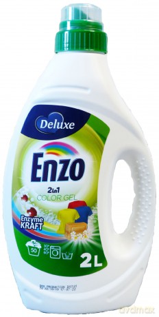 DELUXE ENZO Żel do prania 2L KOLOR