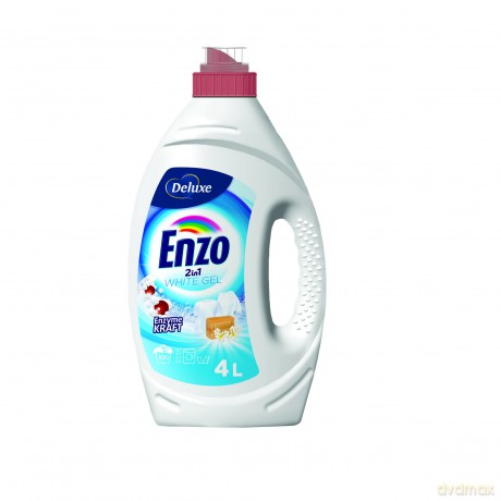 DELUXE ENZO Żel do prania 4L BIAŁY