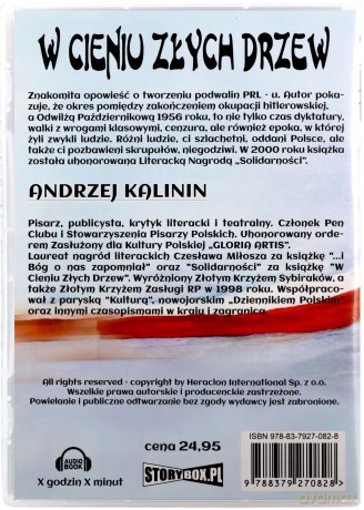 W cieniu złych drzew - Kalinin Andrzej [AUDIOBOOK] [CD-MP3] 