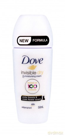 DOVE Invisible Dry Dezodorant antyperspirant dla kobiet roll-on 50 ml