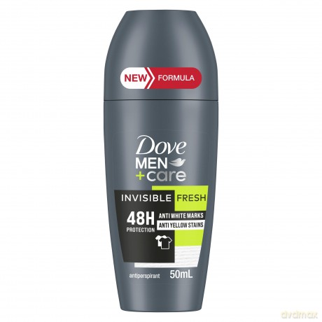 DOVE Men Care Invisible Fresh Dezodorant antyperspirant dla mężczyzn roll-on 50 ml