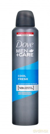 DOVE Men+Care Cool Fresh Dezodorant antyperspirant dla mężczyzn w sprayu 250 ml