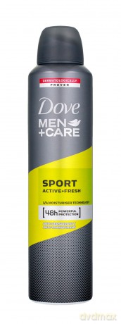 DOVE Men+Care Sport Active Fresh Dezodorant antyperspirant dla mężczyzn w sprayu 250 ml