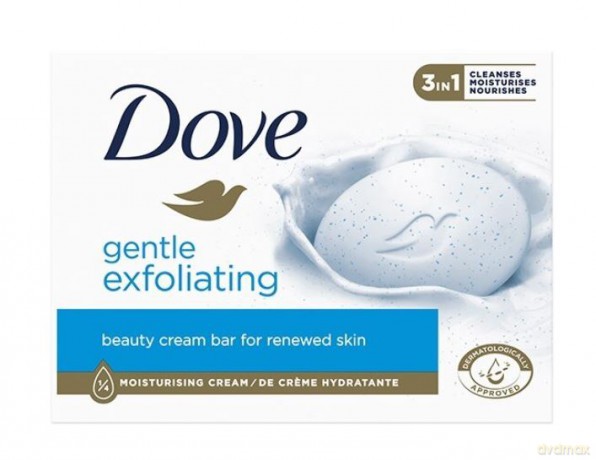 DOVE MYDŁO 90GR EXFOLIATING gentle