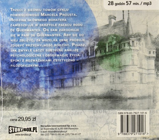 W poszukiwaniu straconego czasu III. Strona Guermantes - Marcel Proust [AUDIOBOOK] [CD-MP3]