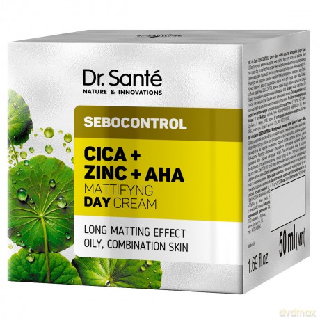 DR.SANTE F.C.Cica+Zinc+AHA Krem n/dzień mat 50ml