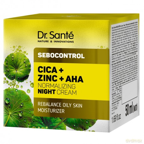 DR.SANTE F.C.Cica+Zinc+AHA Krem n/noc norm.50ml