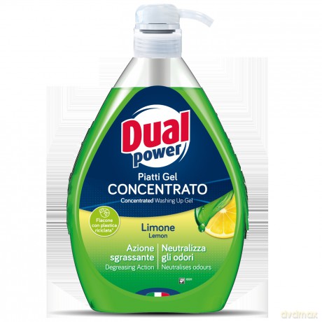 DUAL Power Płyn do mycia naczyń Limone 1L