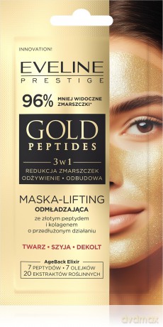 EVELINE GOLD PEPTIDES Maska-lifting 8ml