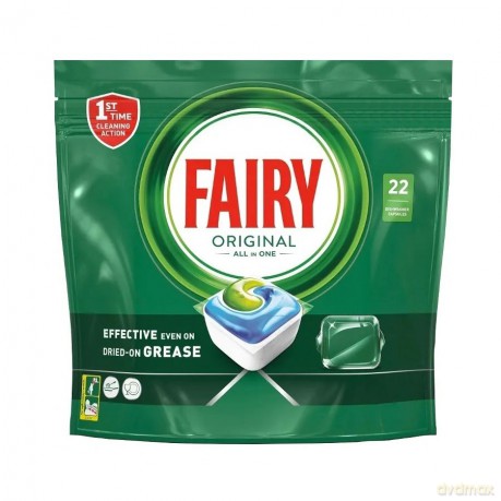 FAIRY Original All-In-One Kapsułki do zmywarki 1 op. - 22 szt.