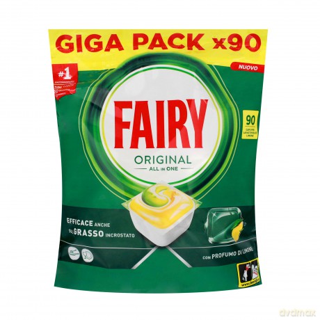 FAIRY Original All-In-One Kapsułki do zmywarki 1 op. - 90 szt.