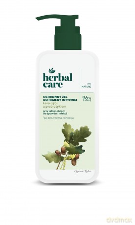 FARMONA Herbal Care Ochronny żel do higieny intymnej Kora dębu i prebiotyk 330 ml